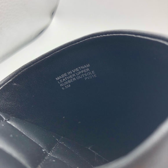 Michael Kors black leather pointy toe flats womens size 8.5 - Picture 7 of 9